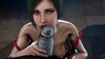 3D porn beauty with big tits fucked by monster